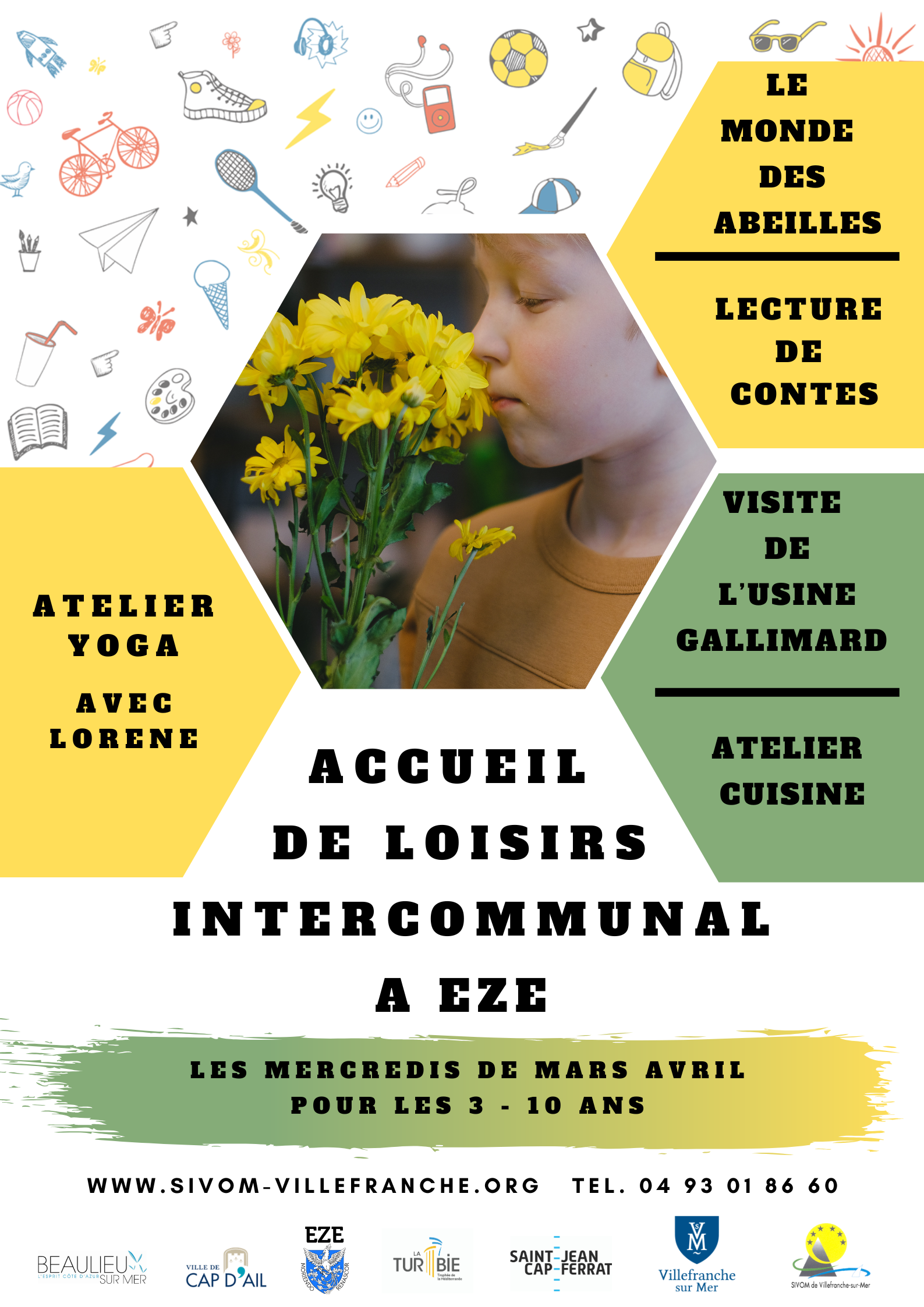 AFFICHE EZE MERCREDIS Mars Avril 2026