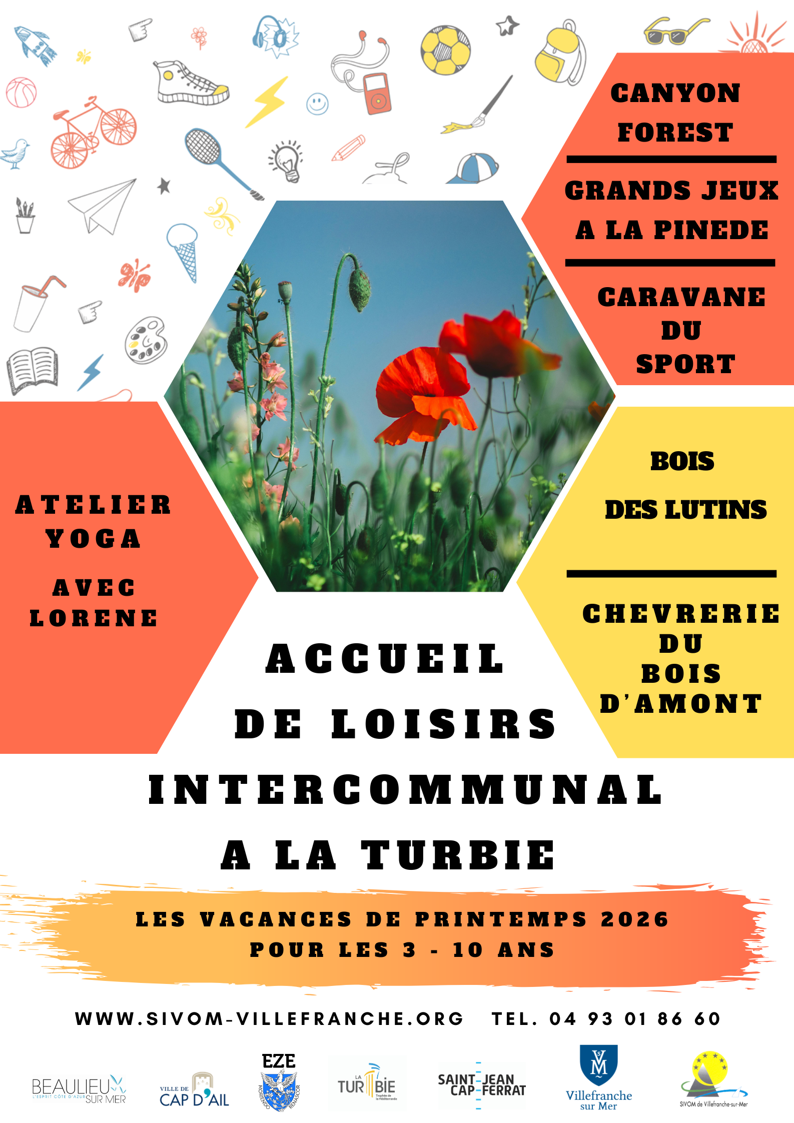 AFFICHE ALSH PRINTEMPS LA TURBIE