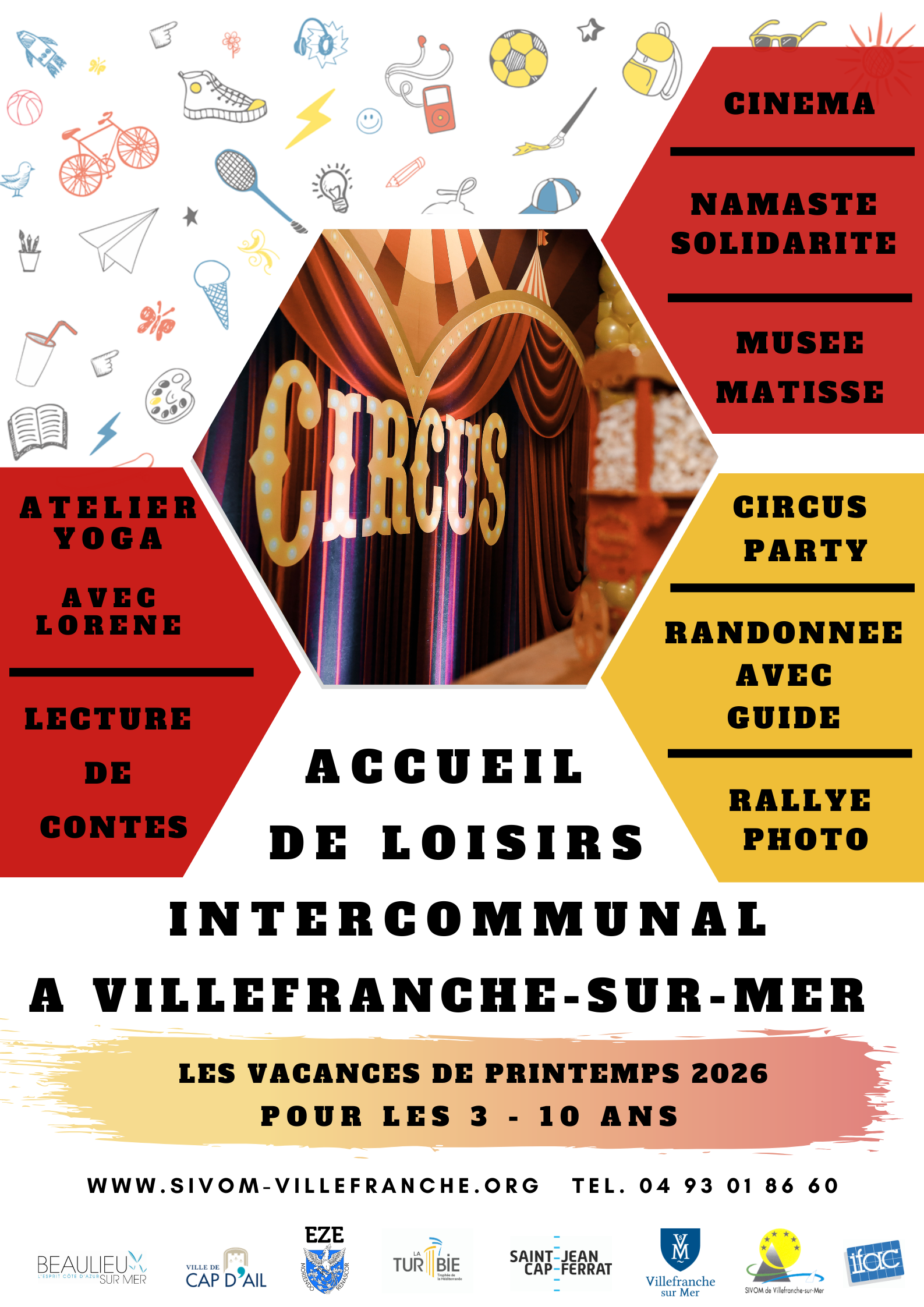 AFFICHE  VSM  LES VACANCES DE PRINTEMPS 2026