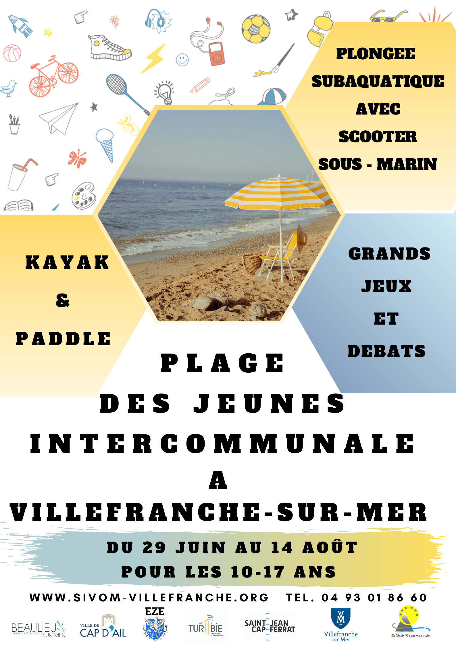 AFFICHE PLAGE DES JEUNES 2026